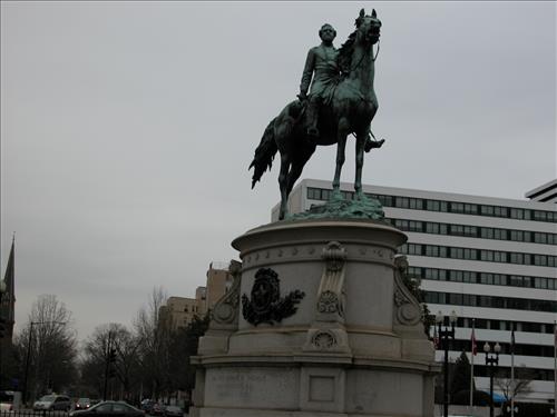 The Maintaining of the U.S. Navy, Farragut, Arts of Peace, Gompers and Galvez Memorials