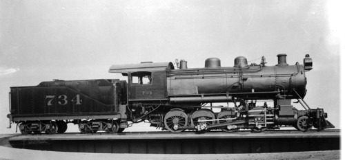 Cincinnati, New Orleans & Texas Pacific no. 734 [2-8-0]
