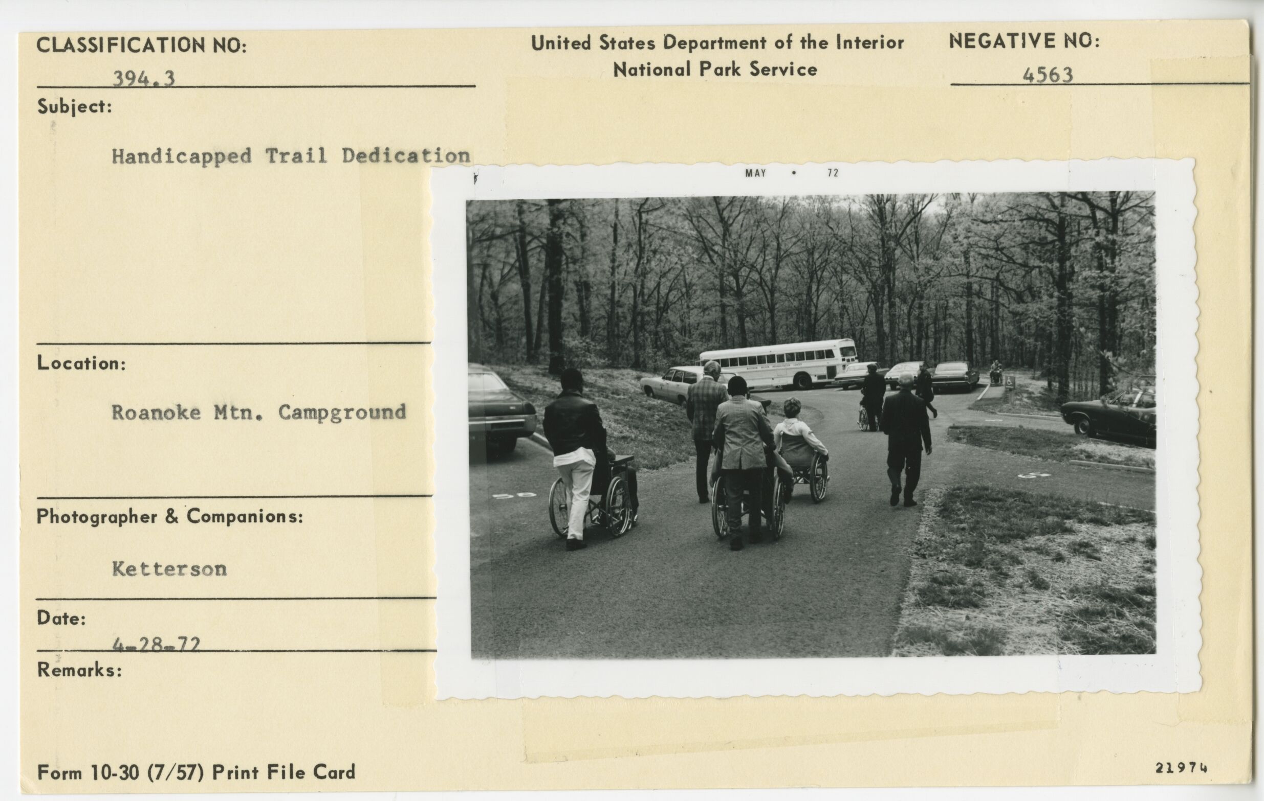 Handicapped Trail Dedication