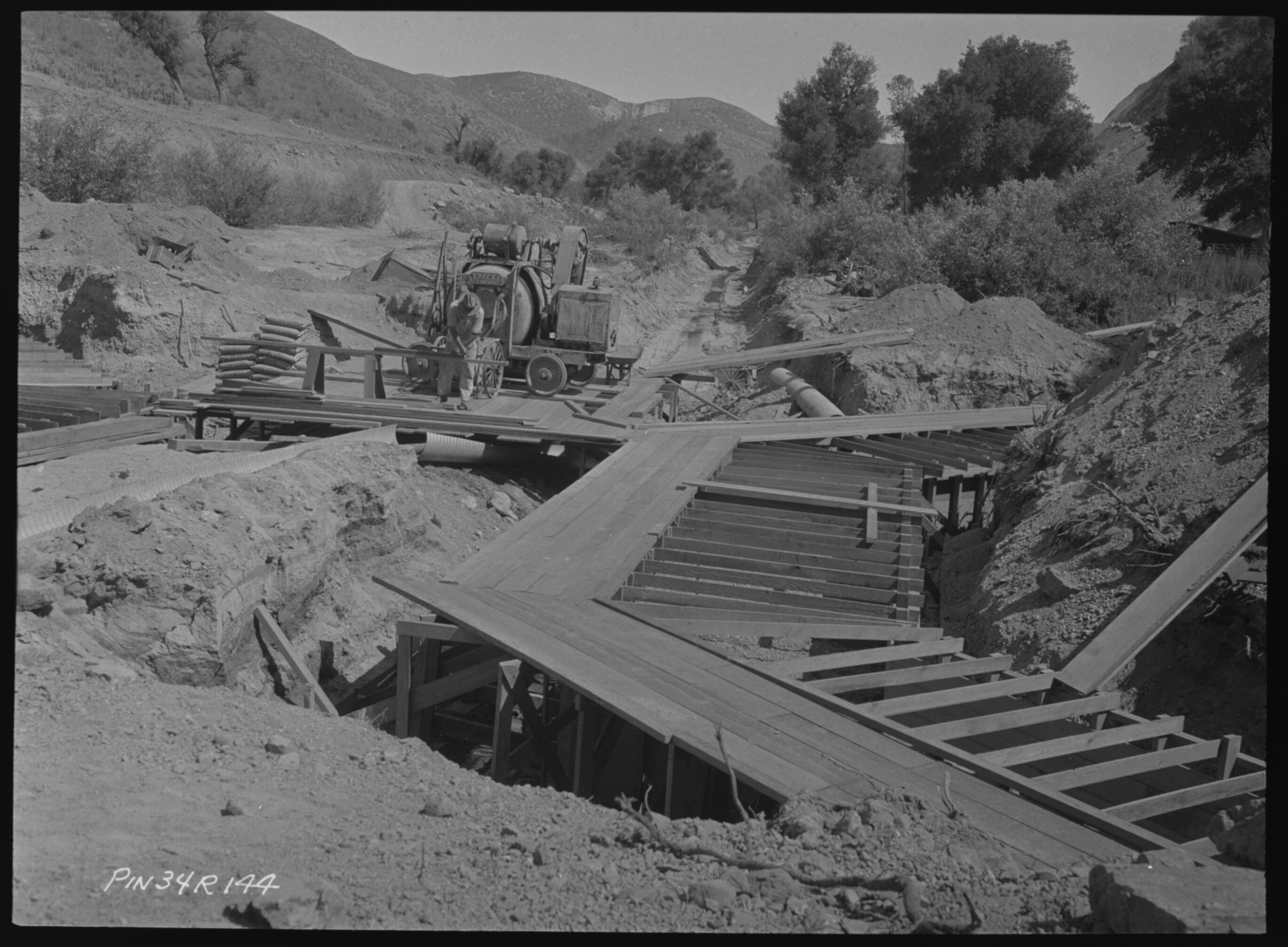 Chalone Creek Bridge Abutment