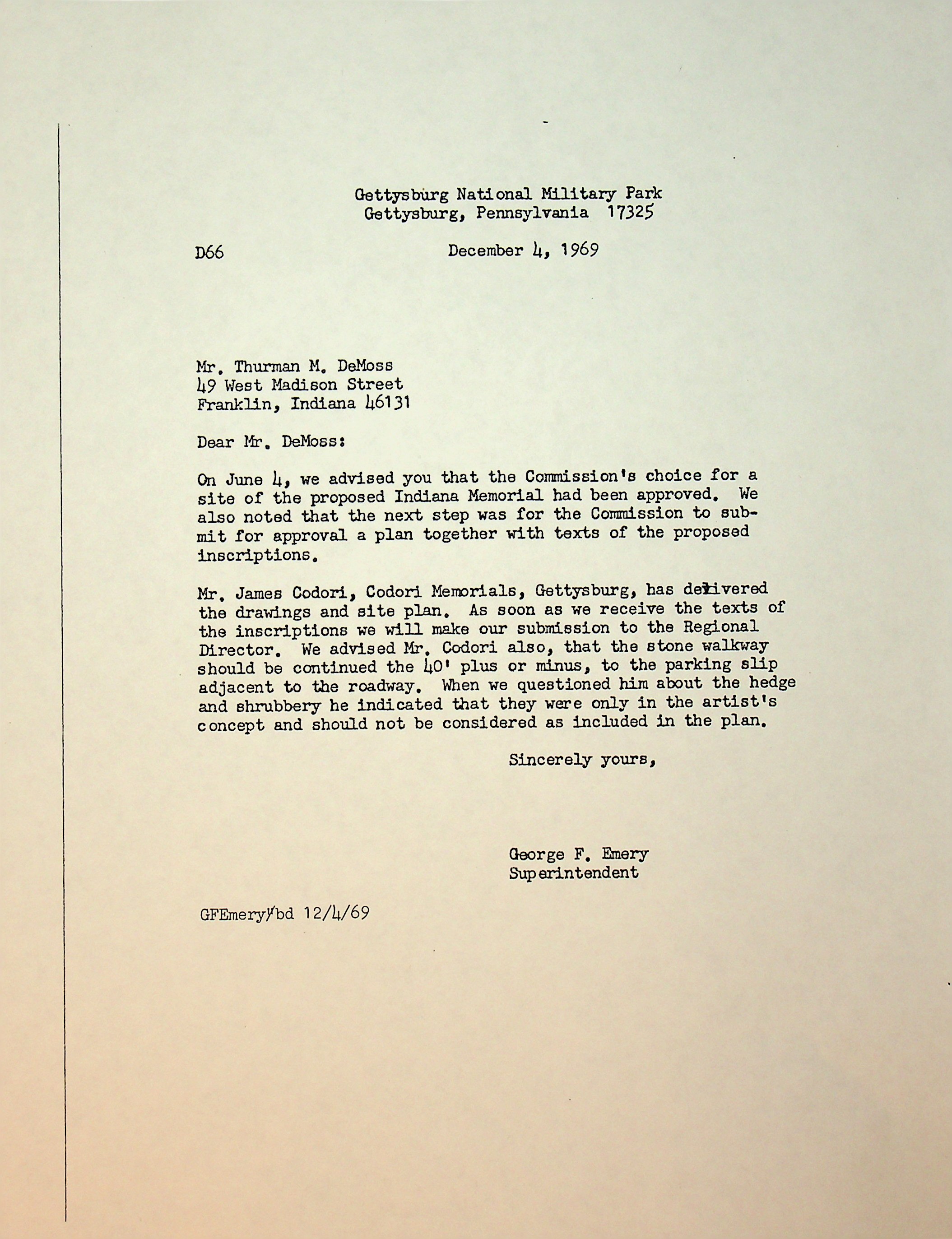 Typed Document