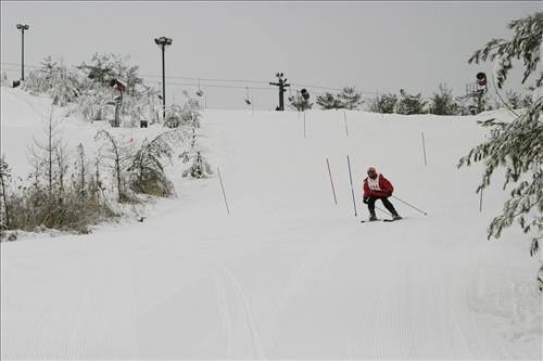 Special Olympics Ohio downhill skiing 1