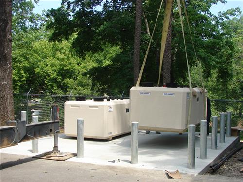 Replace Underground Storage Tanks and Fuel Pumps at Hot Springs National Park in August 2010