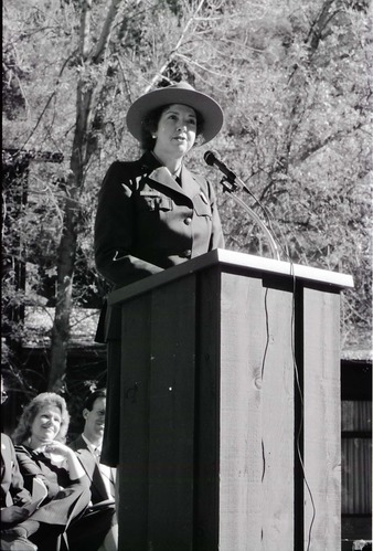 BW Photos of the Zion Lodge Rededication Ceremony.