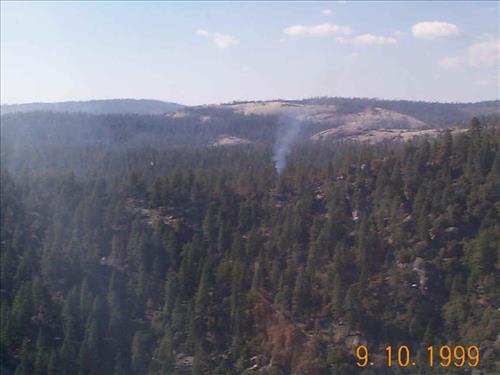 Eleanor Wildland Fire, August-September 1999, Yosemite National Park