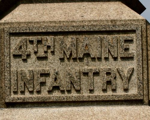 4th Maine Infantry Monument