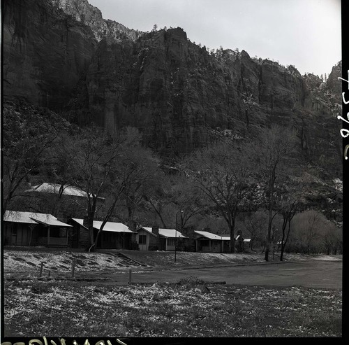 Cabins at Zion Lodge for Environmental Impact Statement (EIS).