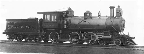 011/001.209--Cleveland, Cincinnati, Chicago & St. Louis Railroad Locomotives [Group 3]