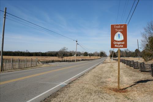 Trail of Tears Road Signs