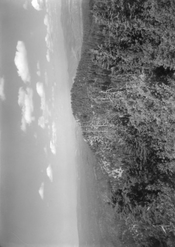 Big Oak Flat Road. General view of Little Pilot Peak and the country north of Big Pilot Peak. Picture taken from Big Pilot Peak Lookout Station.