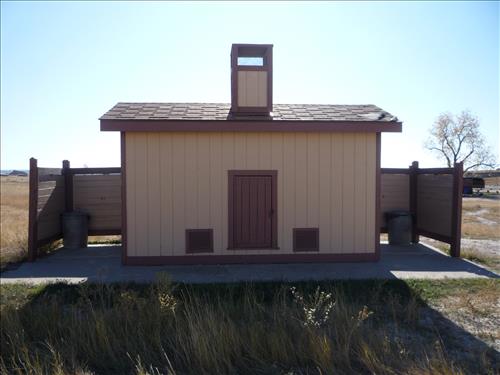 BADL Facility Management Collection: Cedar Pass Campground - Group Loop - Vault Toilet
