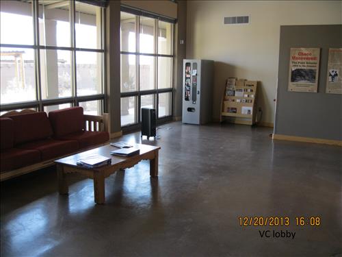 Visitor Center Exhibit Room December 2013