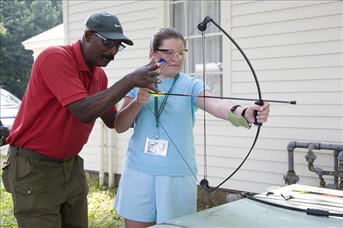 Get Up, Get Out, Go! archery