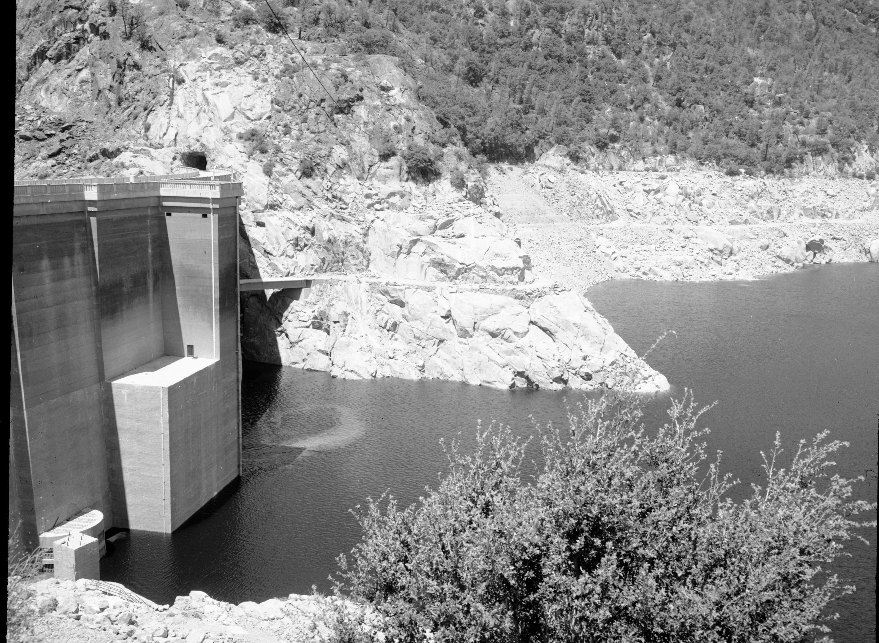 Low water period of spring.