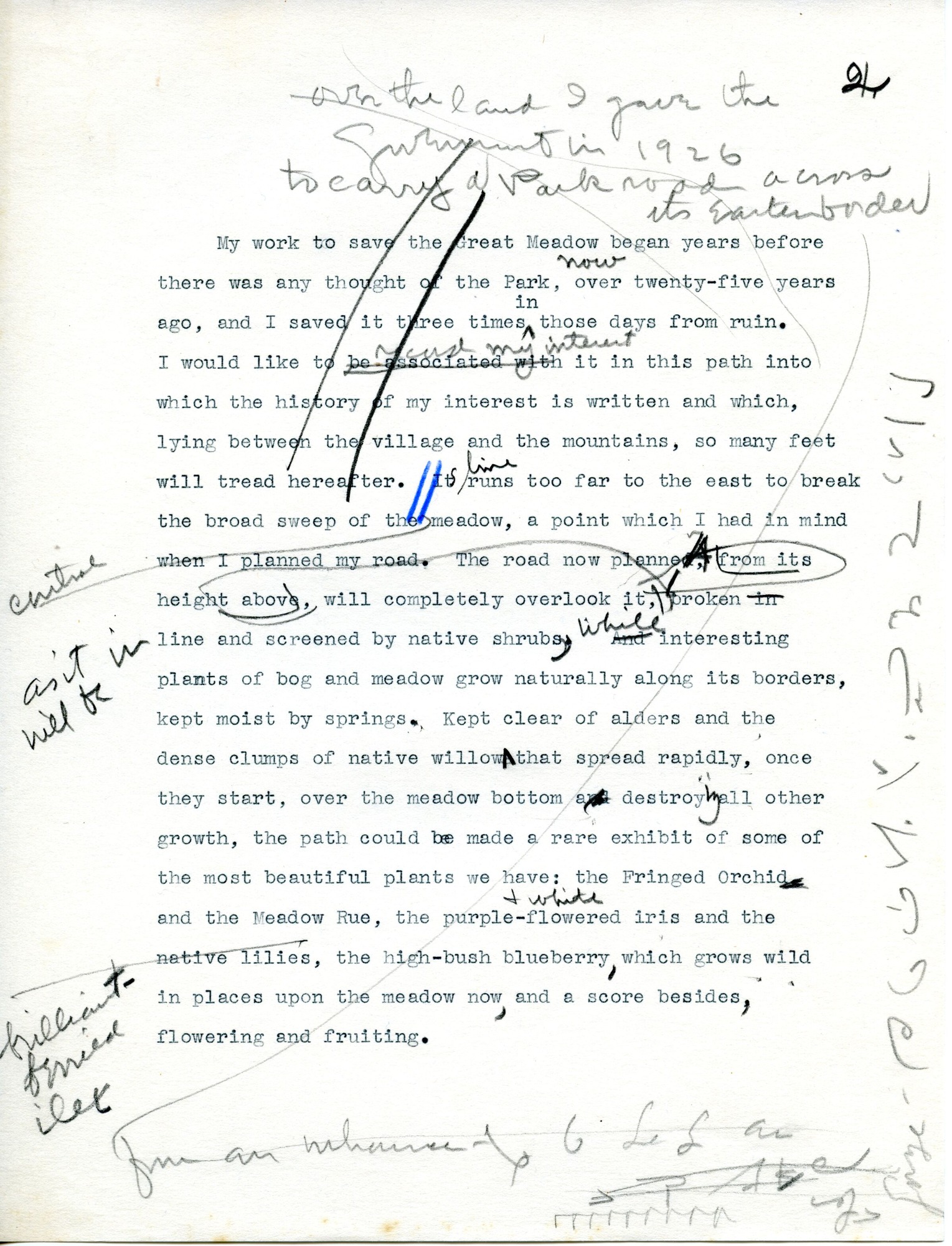 Letter, Dorr, Draft p.9
