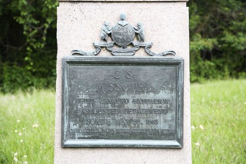 3rd C.S.A. MO Cav. Batt. (Dismounted) Pos Mkr