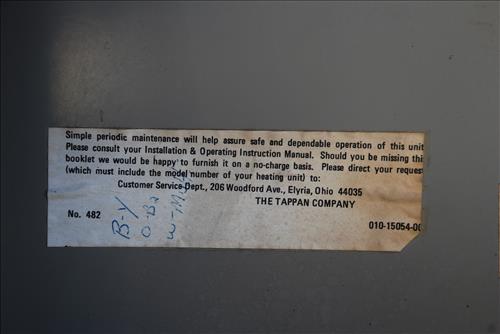 Garage (HS102) Furnace Replacement at Minuteman Missile