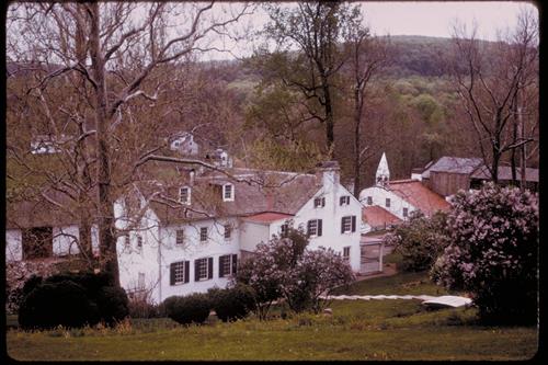 Structures and Views at Hopewell Furnace National Historic Site, Pennsylvania