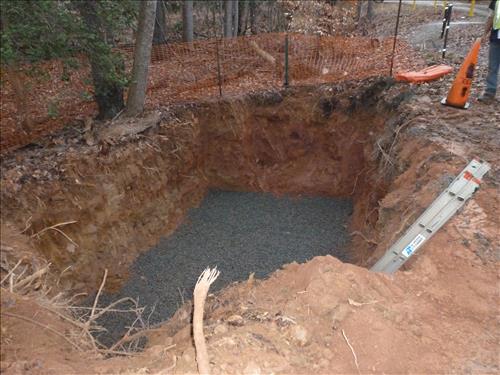 Modify water distribution system to address water hammer at Prince William Forest Park in January 2012