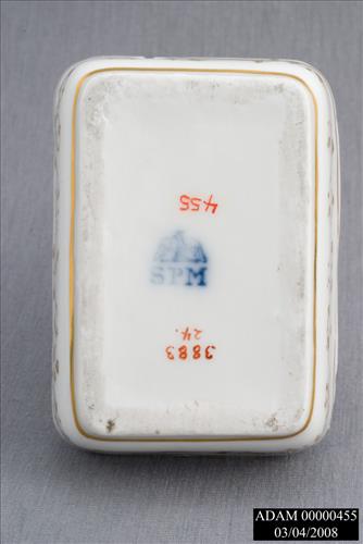 Porcelain Box and Cover from the Adams National Historical Park Collection