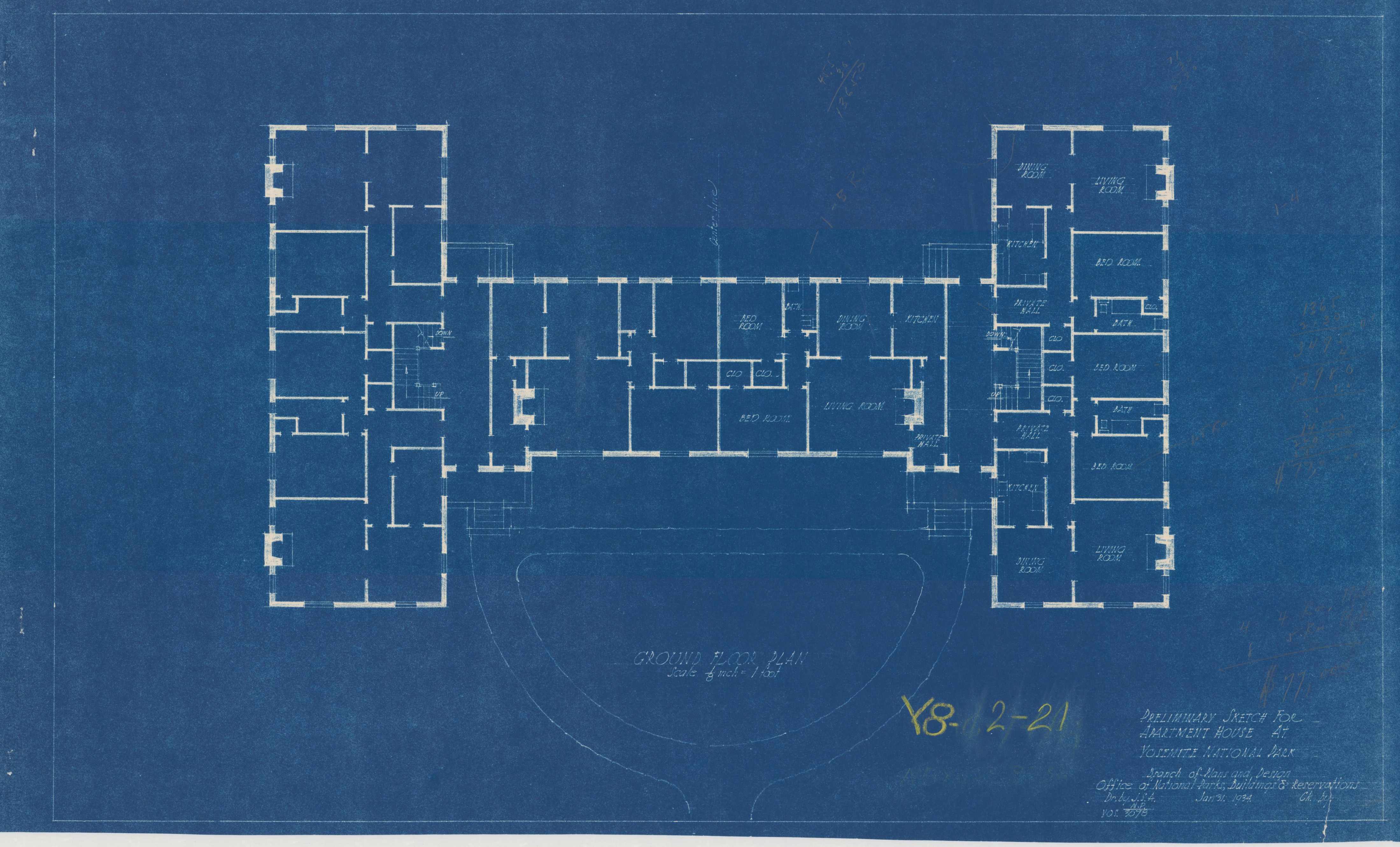 Preliminary Sketch for Apartment House