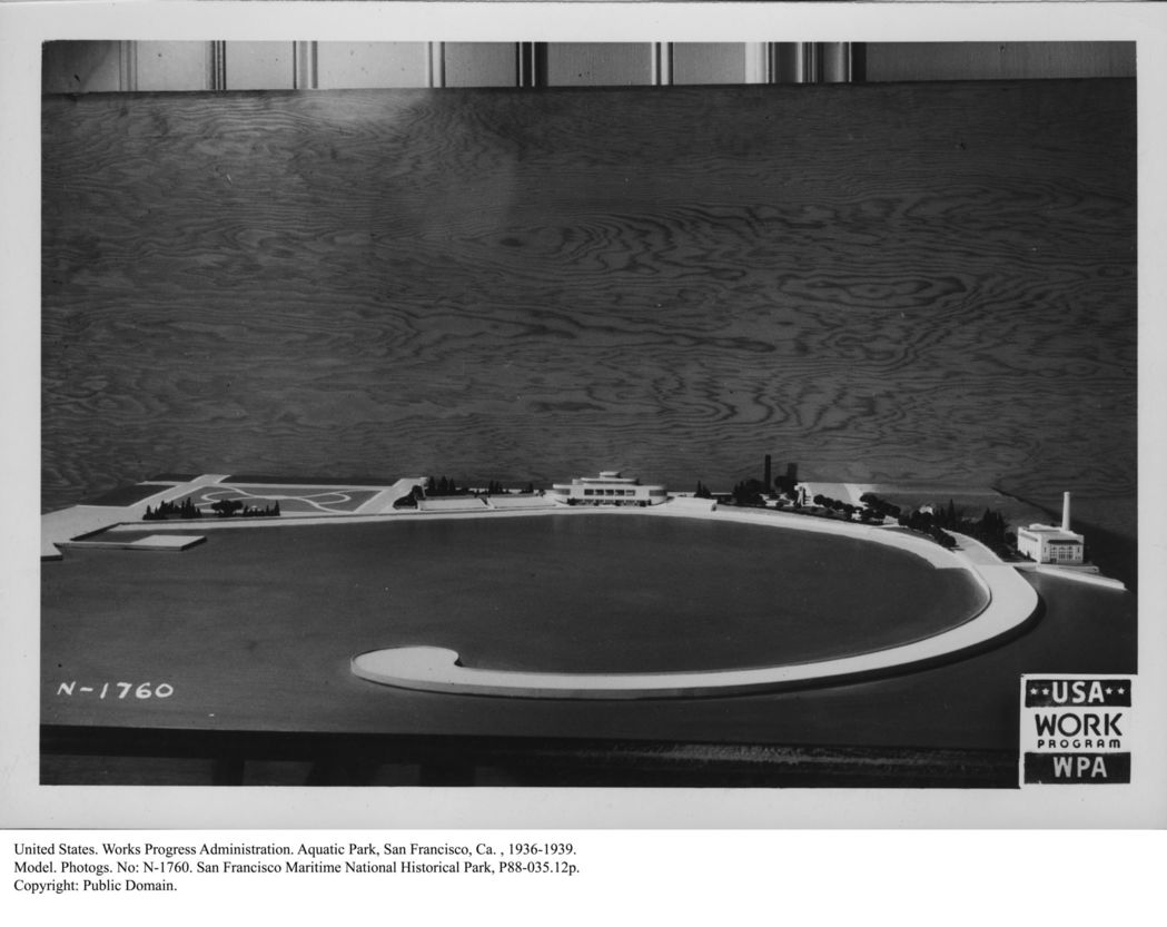 United States. Works Progress Administration. Aquatic Park photographs part 1