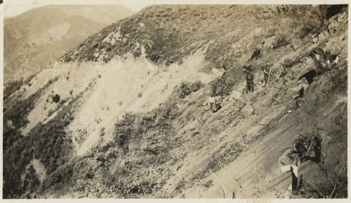 CCC Enrollees Doing Trailwork