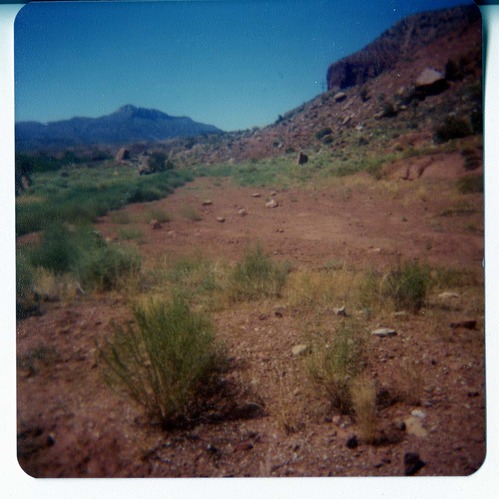 The Springdale water pipeline during construction.