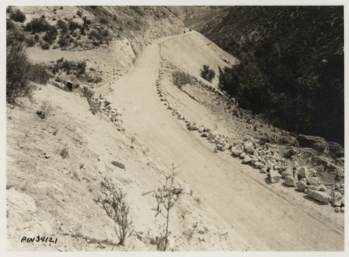 Bear Gulch Entrance Road Construction