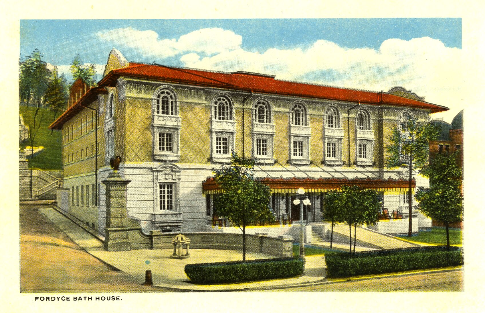 Postcard - Fordyce Bathhouse 