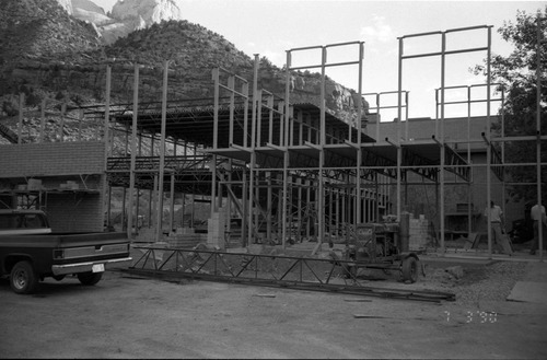 Construction of headquarters addition.