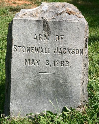 Stonewall Jackson's Arm Monument