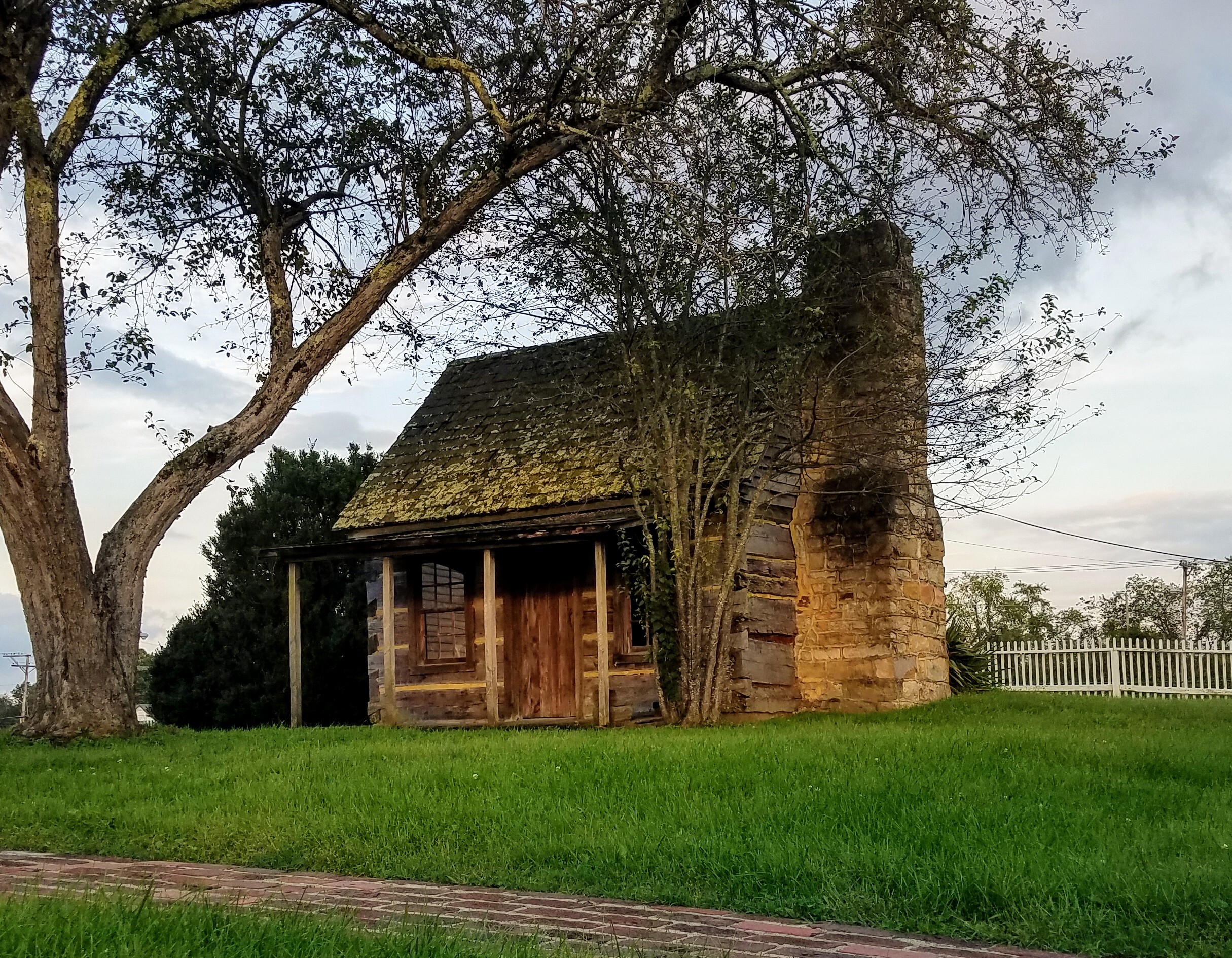 old log cabin