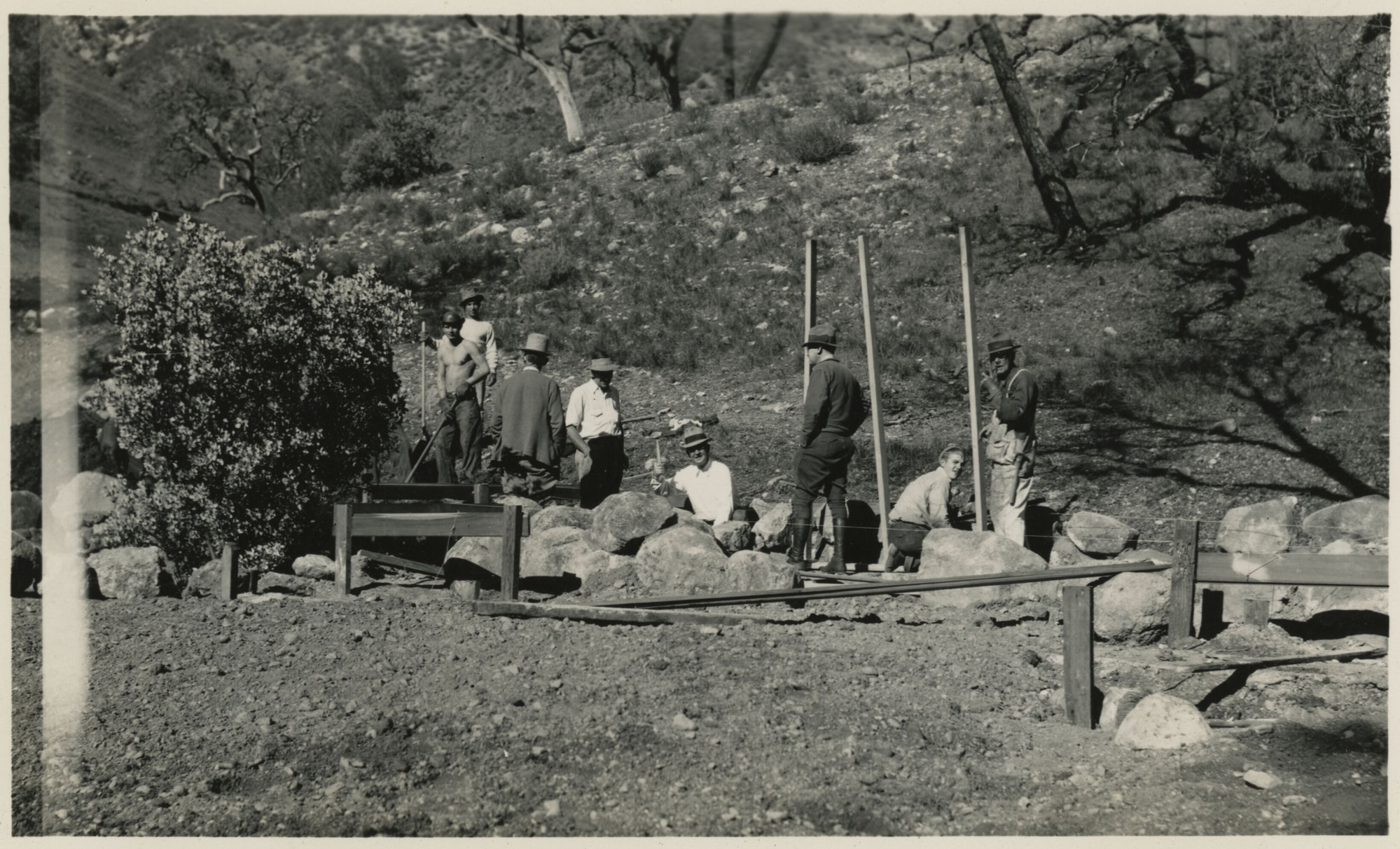 CCC Enrollees Working