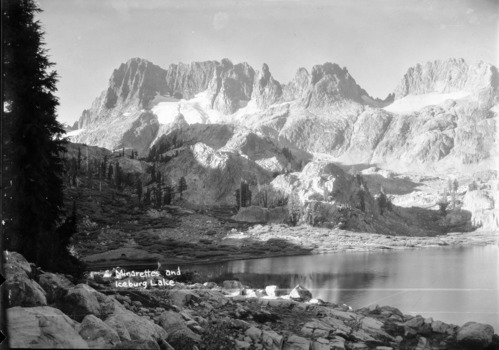 Minarets and Iceburg Lake.