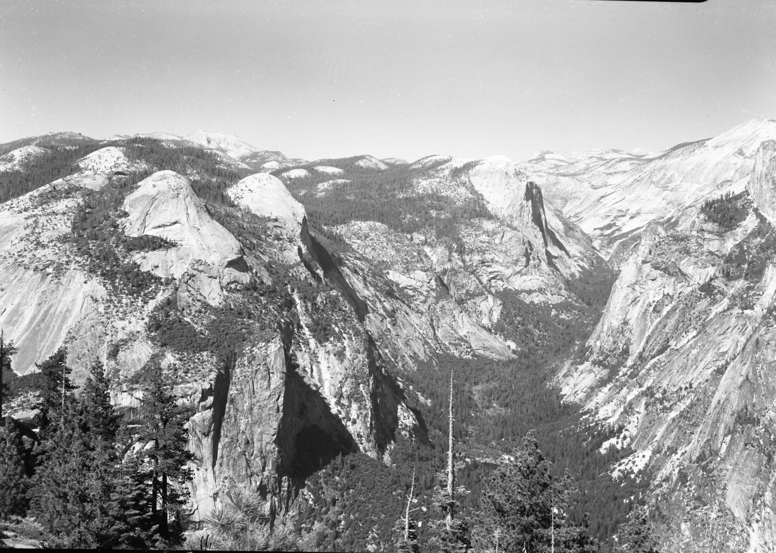 Panorama from Glacier Point Lookout