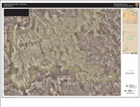 Badlands National Park - South Unit NAIP Map. This map displays the South Unit of Badlands National Park overlaid onto 2006 NAIP imagery.