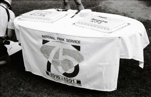 BW Photos of the parks 75th anniversary celebration.