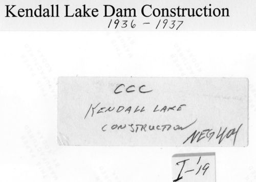 CCC in  Cuyahoga Valley National Park- Virginia Kendall Lake & Dam - 2