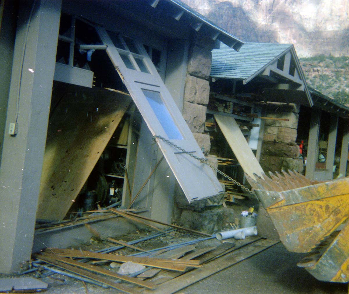 Maintenance building - remodeling work.