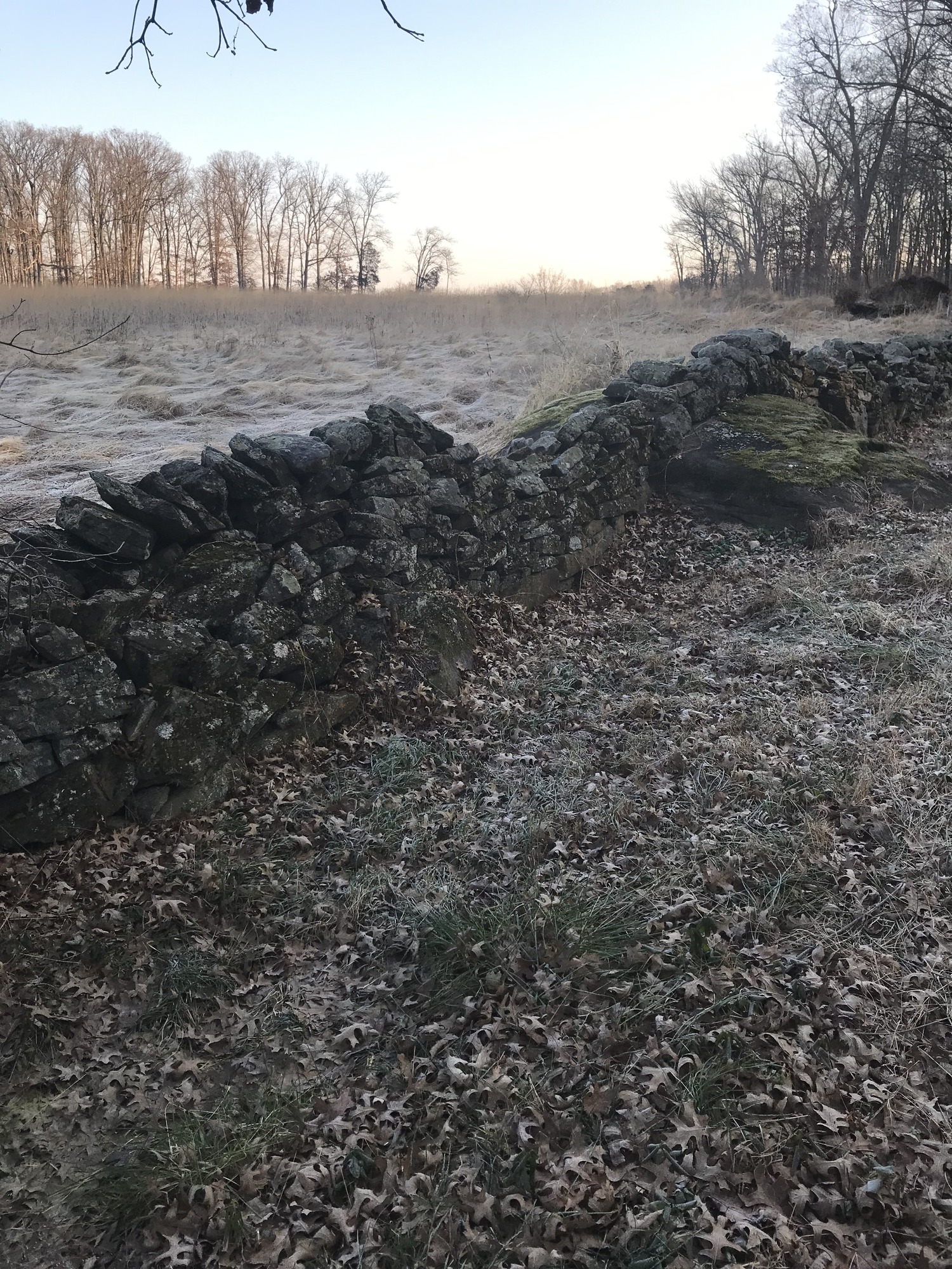 Gettysburg stone wall