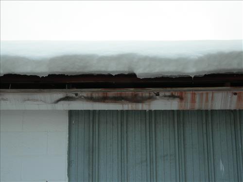 Monocacy National Battlefield - Snow Damaged Resource Management Gutters