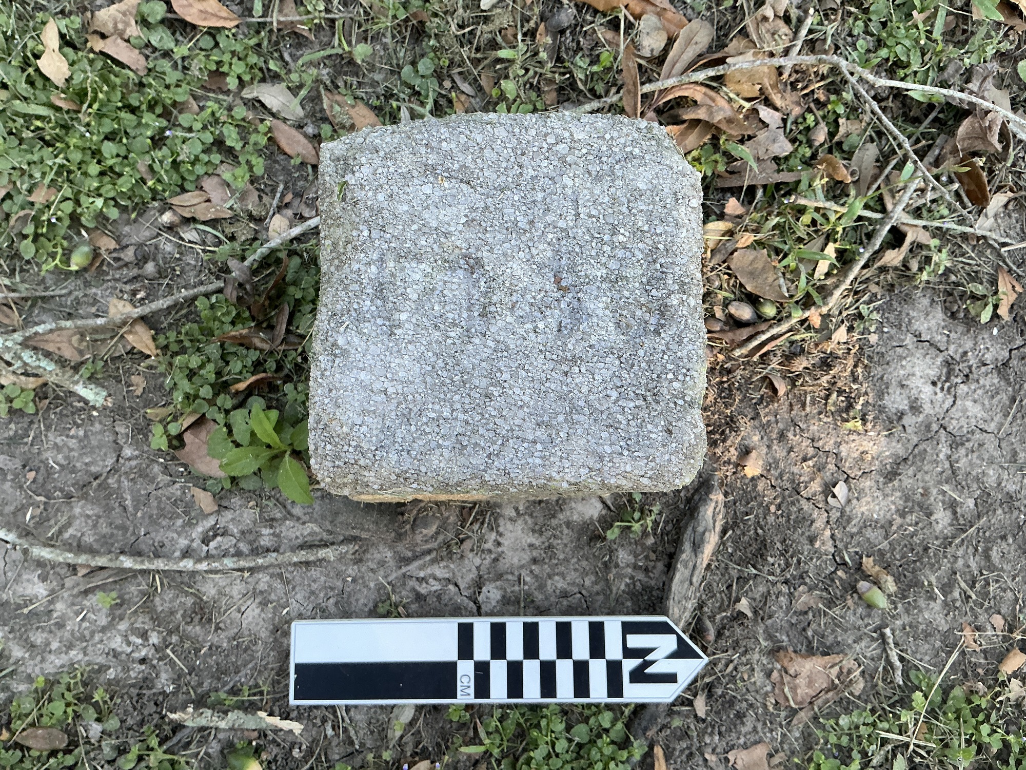 Extra image of flat marble marker