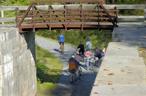 Cycling Schools towpath ride in Cuyahoga Valley National Park