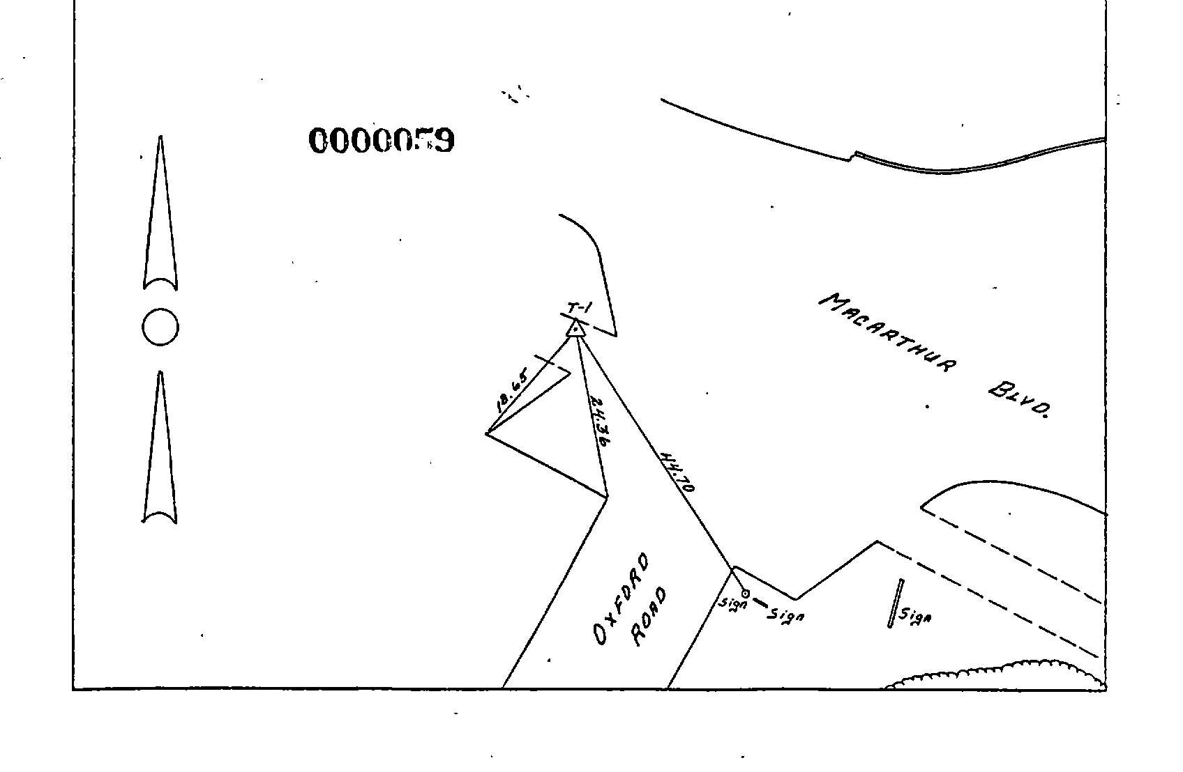 00000059 Survey Monumentation Sketch