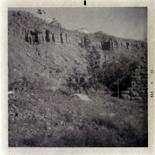 Fence construction at the South Entrance.