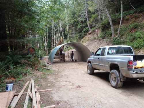 Repair Storm Damage at Mill Creek Area, July 2011, Mill Creek Watersehd, Redwood National and State Parks, in