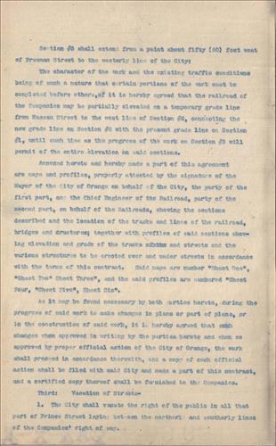 50966.PB#001--Undated and unsigned agreement between Mayor and Common Council of city of Orange, NJ