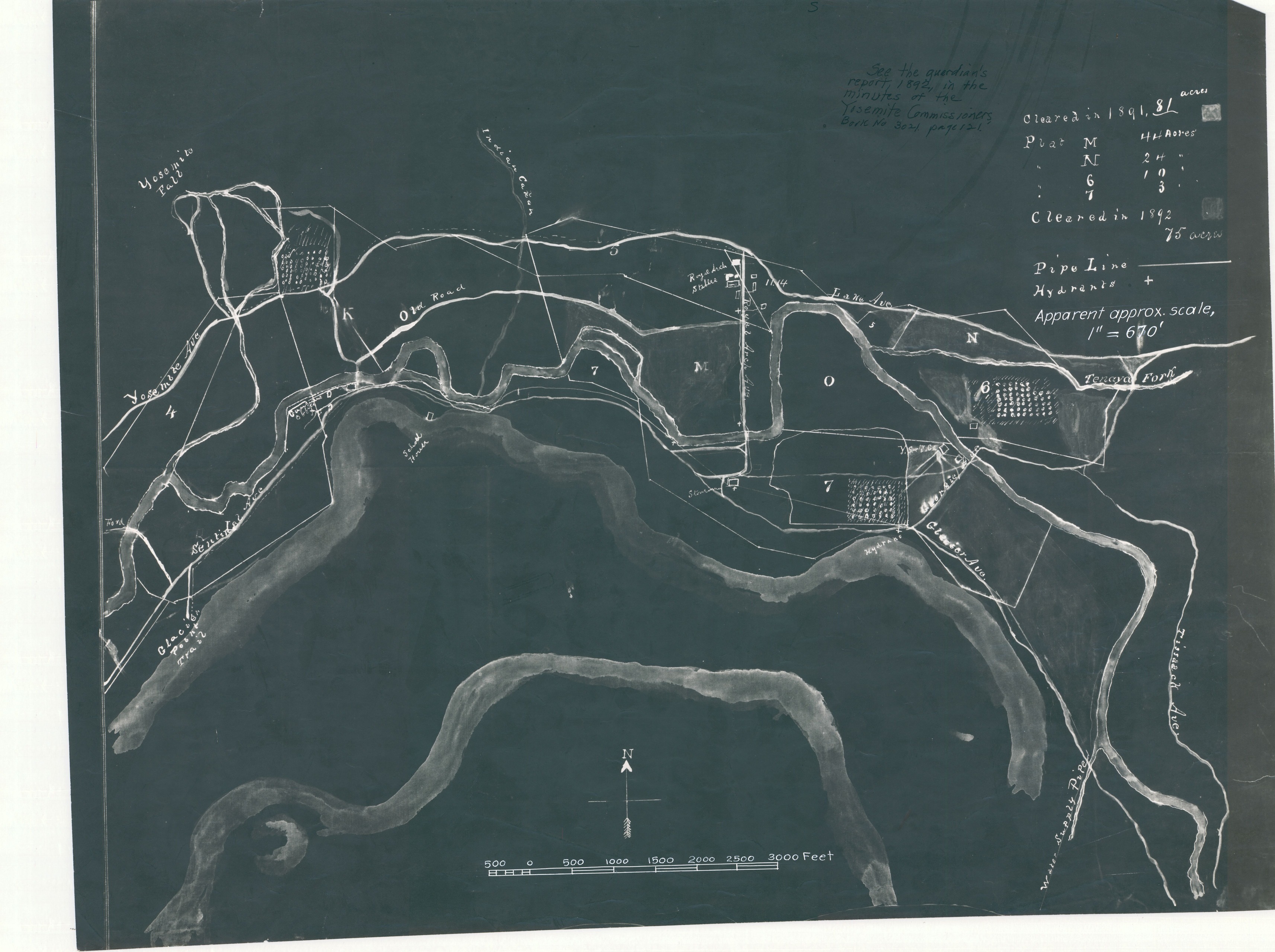 Plats in Yosemite Valley