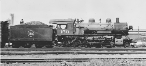 Detroit, Toledo & Ironton no. 150 [2-8-0]